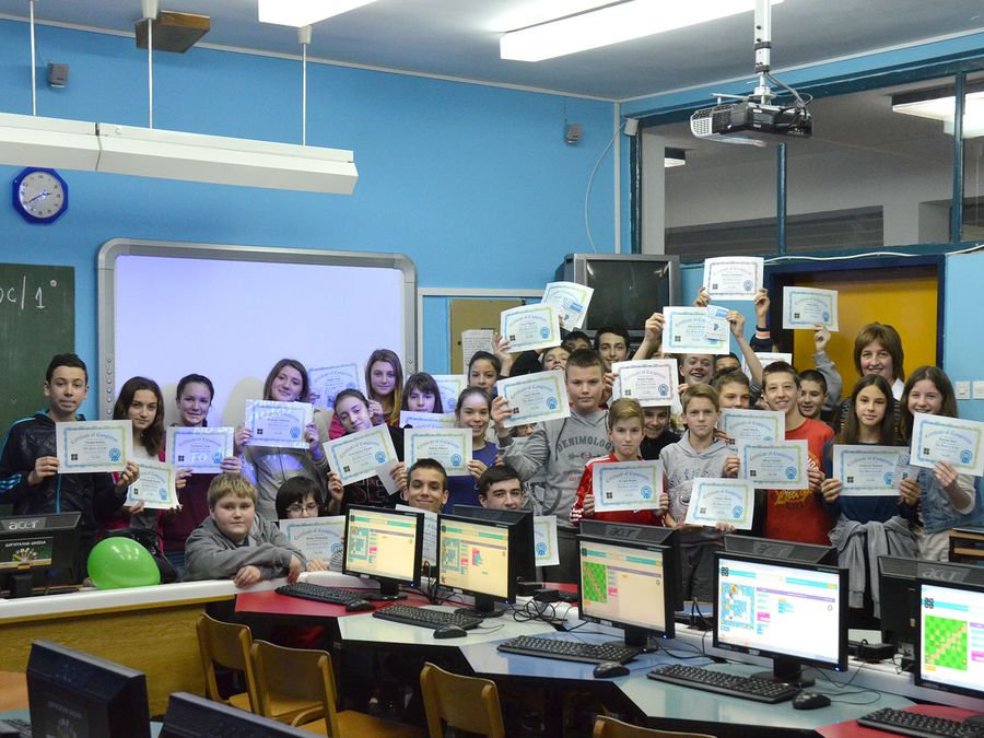 Hour of code - čas programiranja