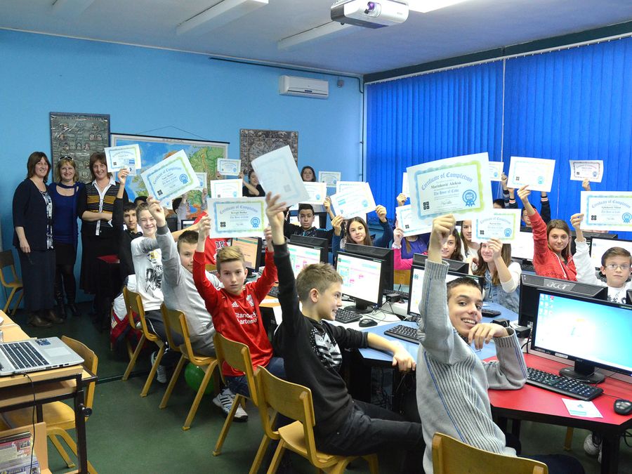 Hour of code - čas programiranja