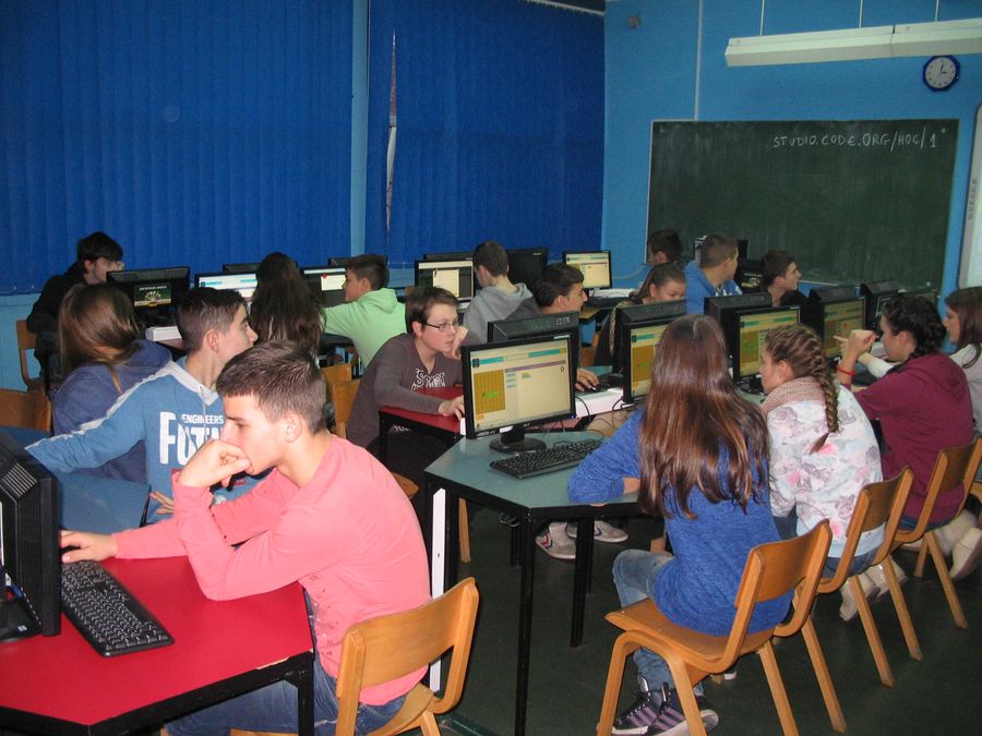 Hour of code - čas programiranja