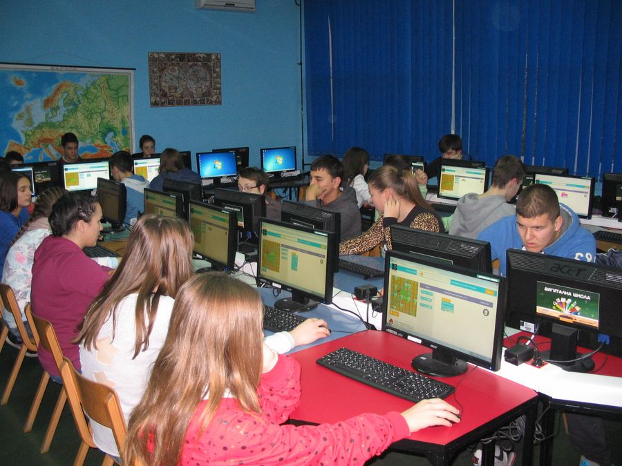 Hour of code - čas programiranja