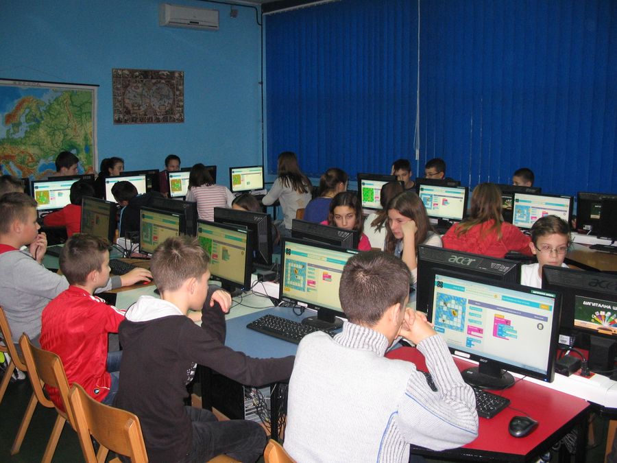 Hour of code - čas programiranja