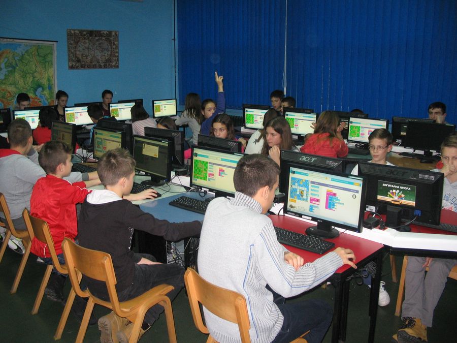 Hour of code - čas programiranja