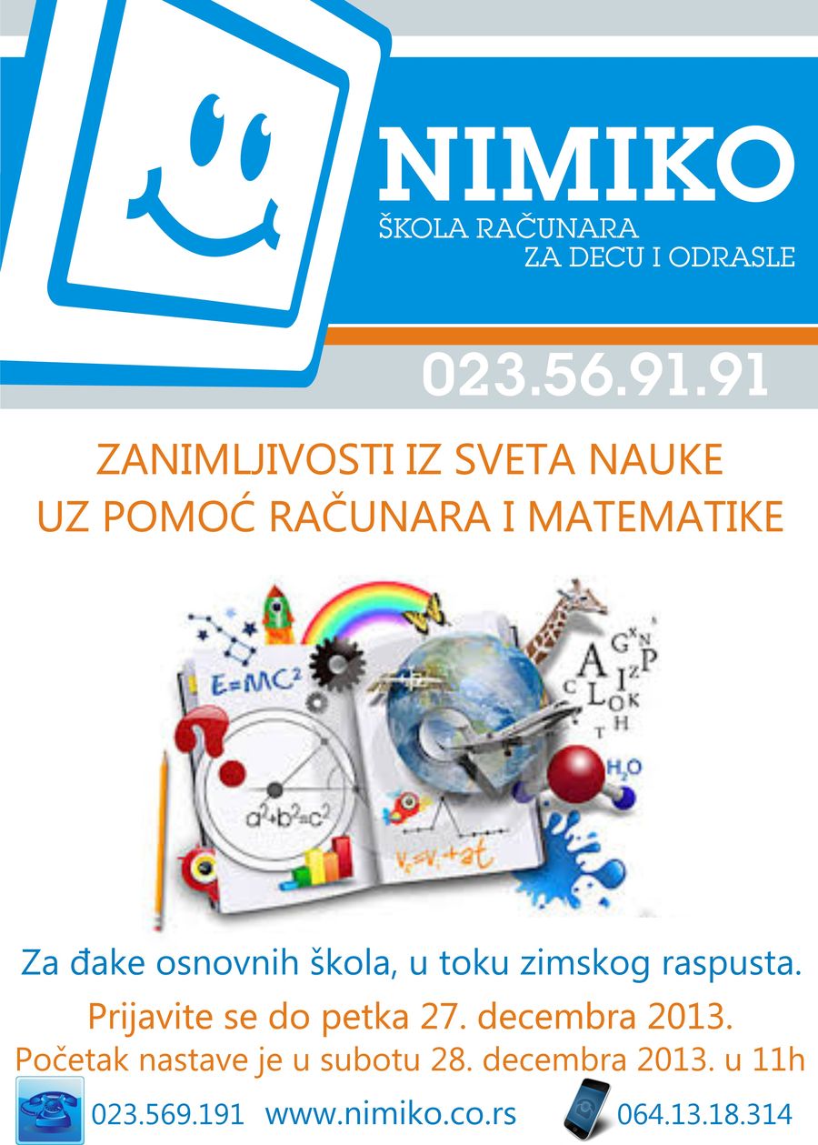 Nimiko - nauka